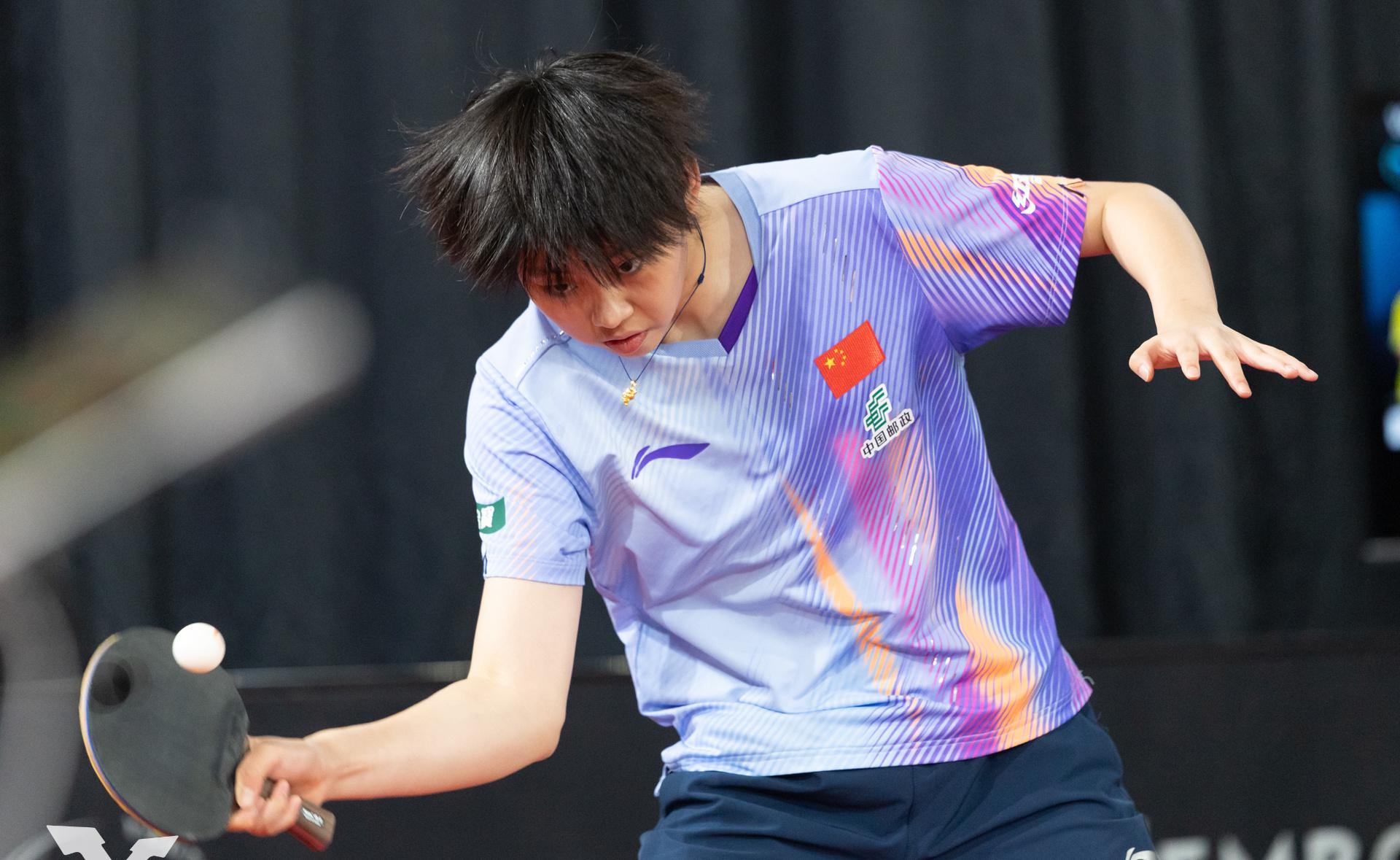 恭喜！中国女乒又出15岁削球新星夺冠：孙颖莎师妹崛起大闪耀
